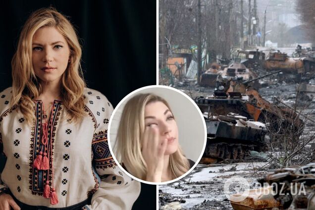 'Мене надихає ваша мужність': зірка 'Вікінгів' Кетрін Винник поспілкувалася з українцями, які втратили дім через війну