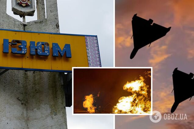 Окупанти вдарили 'Шахедами' по Харківщині: пошкоджено підприємство