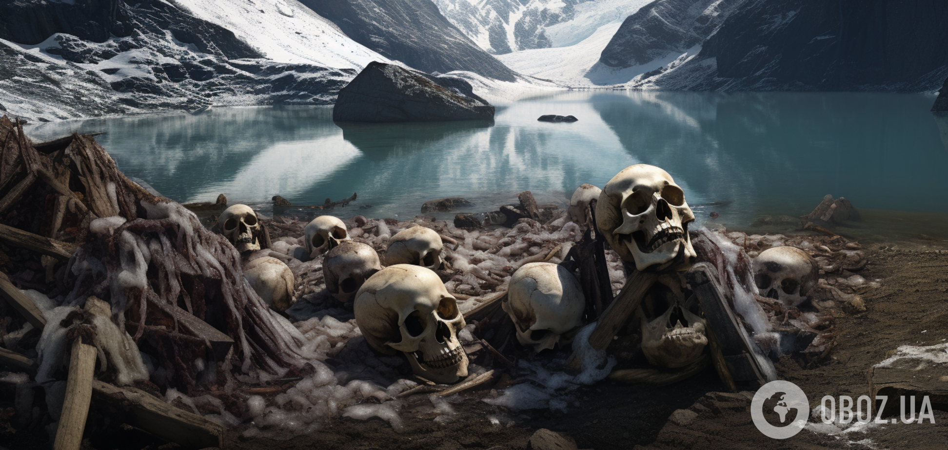 Заповнене людськими кістками: вчені розкрили моторошну таємницю Озера Скелетів у Гімалаях