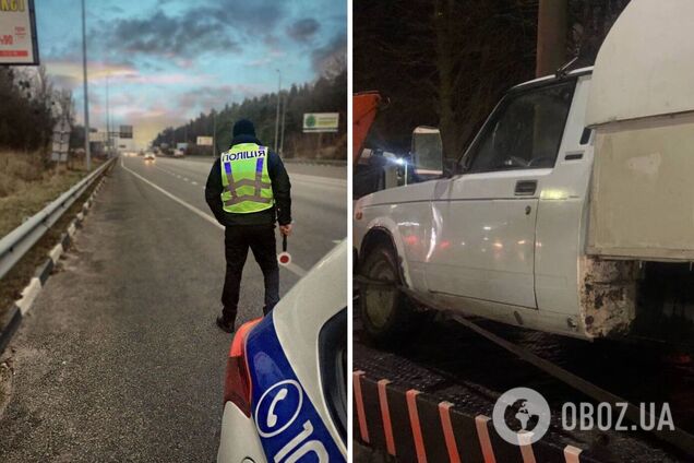 Машину нарушителя эвакуировали на штрафплощадку