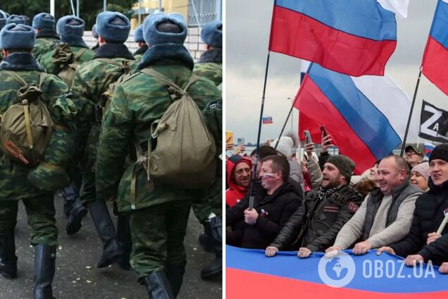 'Не мобілізація, а евакуація': окупанти скаржаться, що в Росії вже нема кого мобілізовувати. Перехоплення