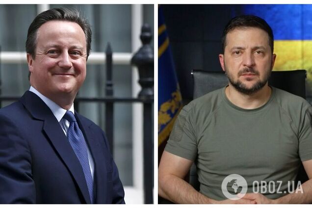 'Зброя для фронту і посилення ППО': Зеленський і Кулеба розповіли про перший візит Камерона в Україну на новій посаді. Відео