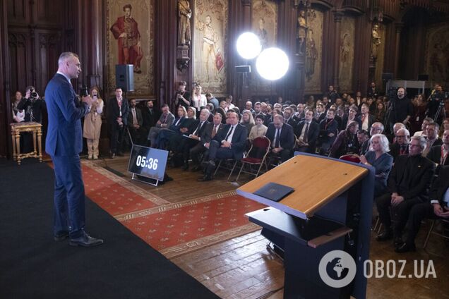 Кличко у Брюсселі відкрив інвестиційний форум: робимо все, щоб Київ став флагманом повоєнного відновлення та розвитку