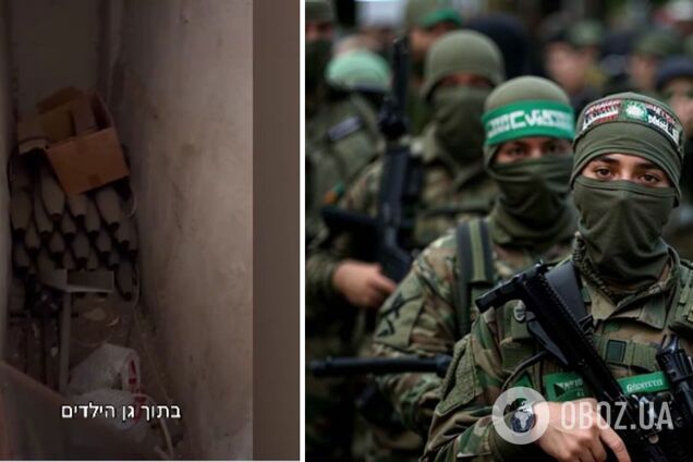 ЦАХАЛ нашел тайник с минометами в детском саду на севере Газы. Фото и видео