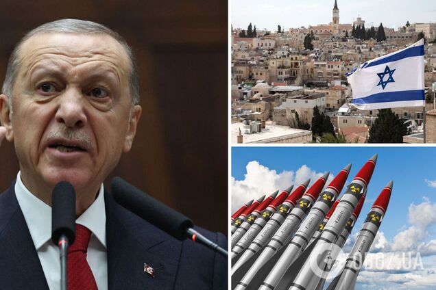 'Вони добре вміють обманювати': Ердоган заявив про наявність в Ізраїлю ядерної зброї