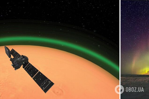 На Марсе увидели поразительное зеленое сияние: ученые объяснили, как такое возможно