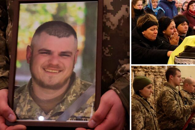 У 18 років підписав контракт із ЗСУ: у Полтаві прощалася з бойовим медиком, який загинув на Херсонщині. Фото