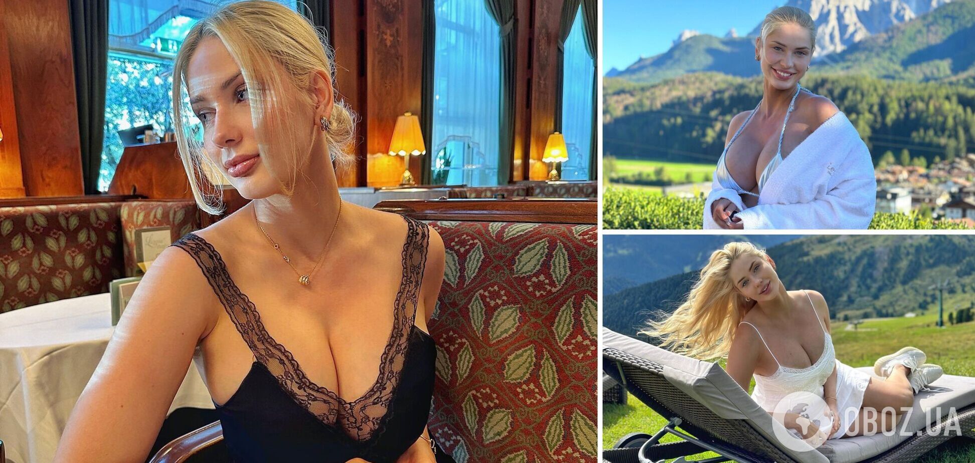 Жена футболиста сборной Украины снялась без белья в прозрачной рубашке. Фото