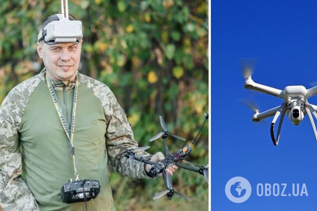 'Дружина паяла, а син допомагав': ветеран, який втратив на війні руку, запустив виробництво дронів