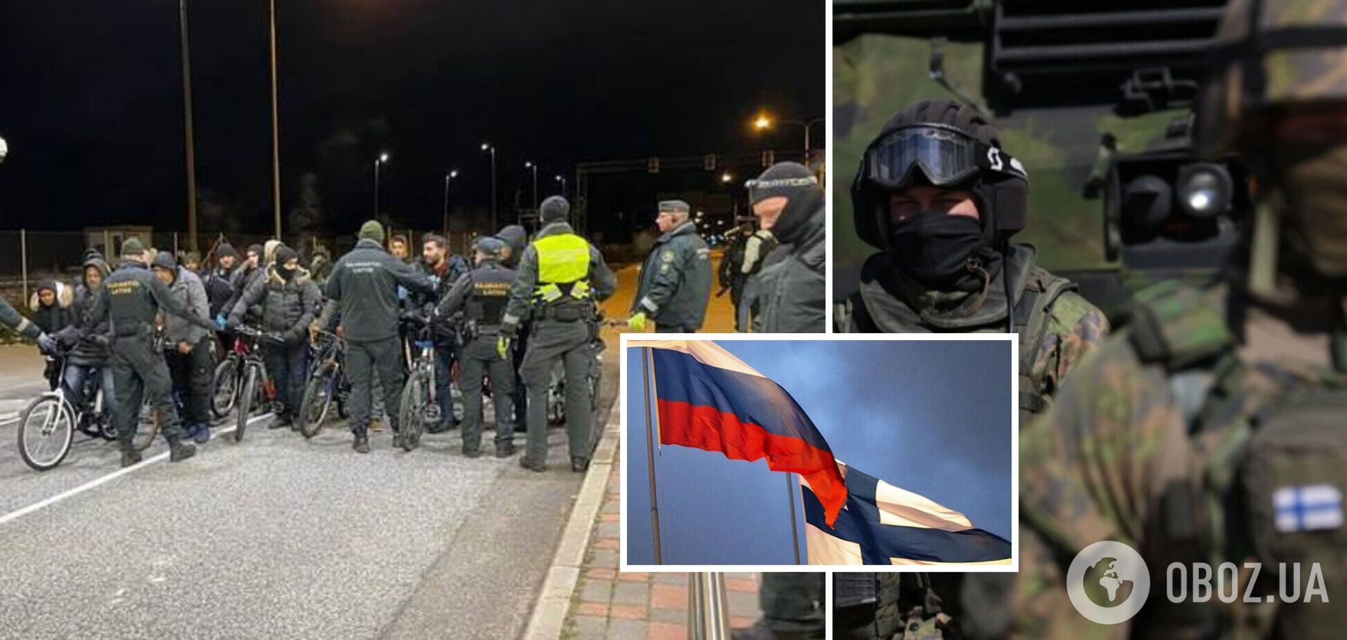 Финляндия направила военных к границе с РФ из-за мигрантов