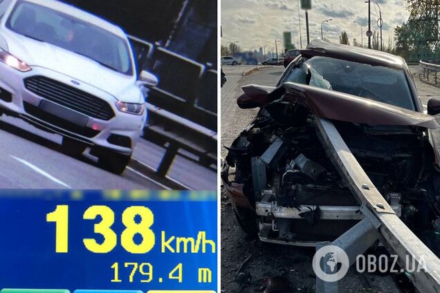 Через перевищення швидкості у столиці сталось понад 250 ДТП з потерпілими