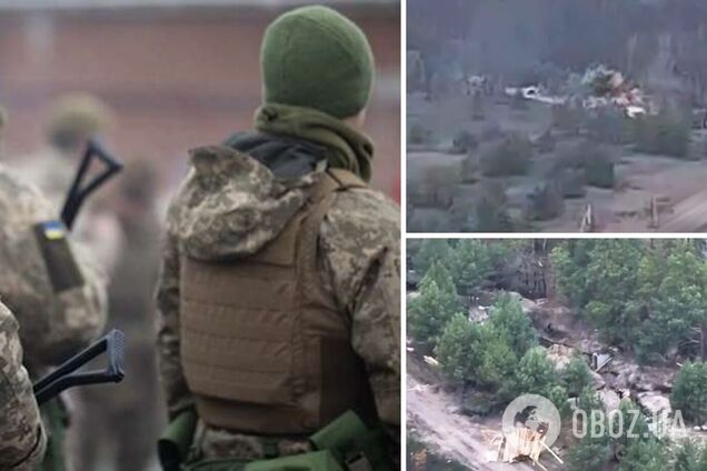 Пограничники обнаружили оккупантов, которые обустраивали опорный пункт на Купянском направлении, и отправили на 'концерт Кобзона'. Видео