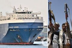 Хуситы захватили корабль в Красном море: ЦАХАЛ опроверг принадлежность судна Израилю, на борту есть украинцы