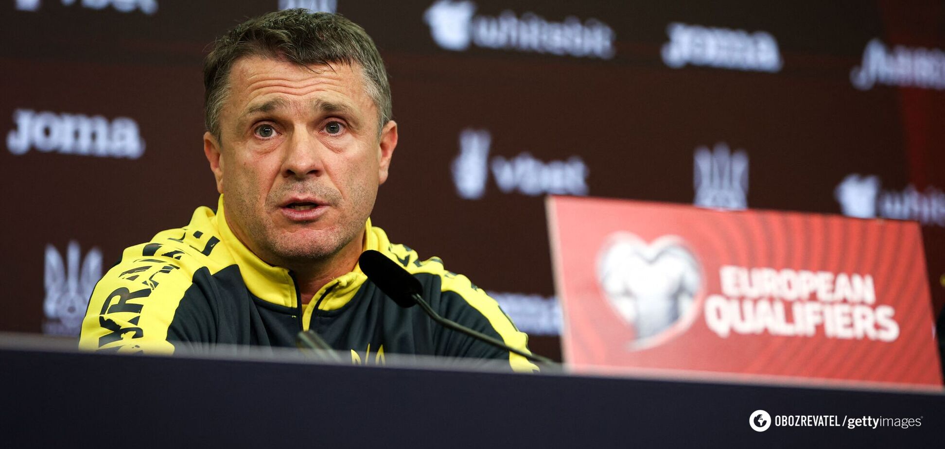 Мы играем не для Зеленского, мы играем для всех наших людей, – Ребров