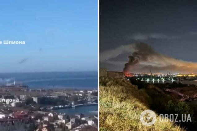 Дроны вражеской ПВО попадали в воду: в сети показали, как оккупанты пытались отбить ракетную атаку на Севастополь. Видео