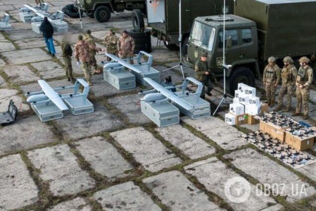 Військові на східному напрямку отримали партію БПЛА Poseidon та мобільні пункти управління для аеророзвідки від Порошенка