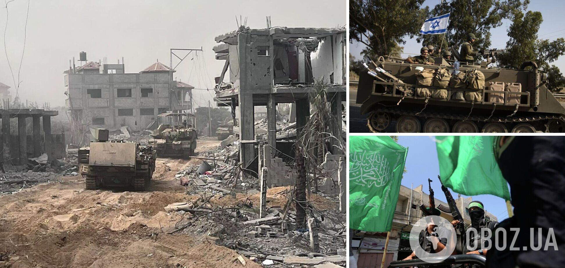 ЦАХАЛ прорвал передовую линию обороны ХАМАС в секторе Газа. Фото