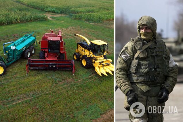 Россияне предлагают фермерам на оккупированных территориях брать в лизинг украденную у украинцев технику – ЦНС