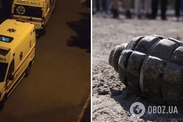 В Киеве из-за взрыва гранаты погибли два человека, еще один человек в больнице