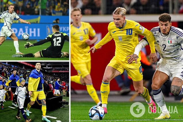 На Україну чекає плей-оф у відборі на Євро-2024: команда Реброва потріпала Італію, але не змогла її пробити