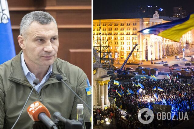 Кличко привітав українців із Днем Гідності та Свободи