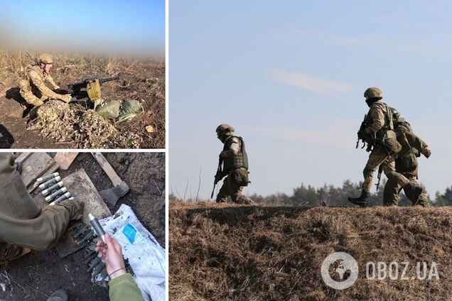 'Горит земля': пограничники отразили штурм оккупантов под Бахмутом. Видео