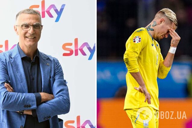 'Мудрика сбили, добавить нечего': легенда сборной Италии оценил скандальный эпизод в матче с Украиной