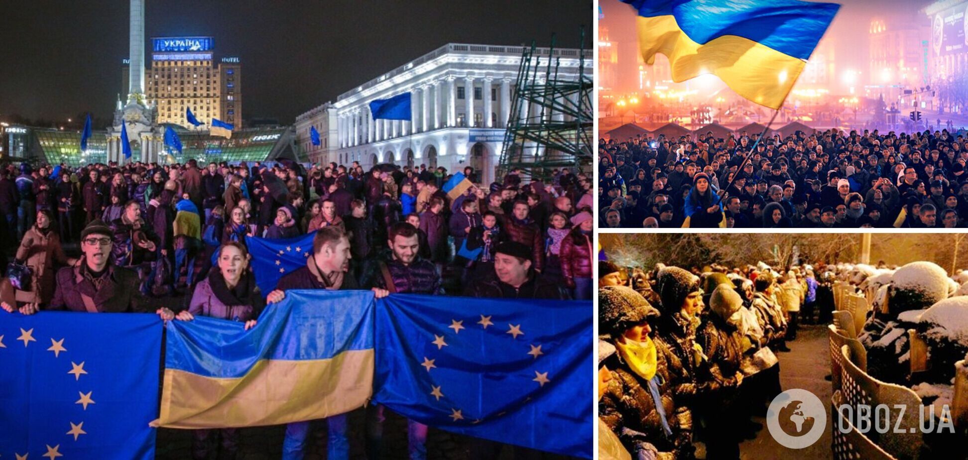 'Только сильные могут быть едиными': Зеленский поздравил украинцев с Днем Достоинства и Свободы. Видео