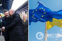 'Хорошо быть снова в Киеве – среди друзей': глава Евросовета Шарль Мишель прибыл в Украину и встретился с Зеленским. Фото и видео