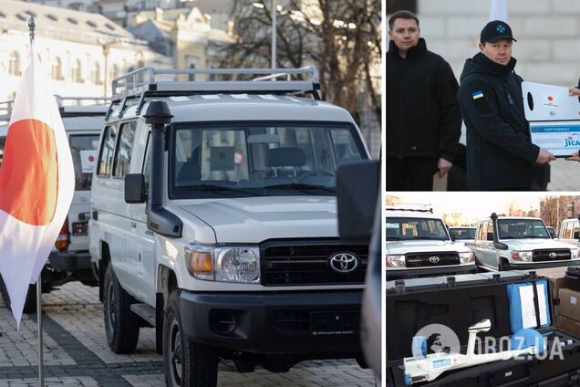 Десятки спецавтомобілів та міношукачів: підрозділи ДСНС отримали від Японії обладнання для розмінування. Фото і відео