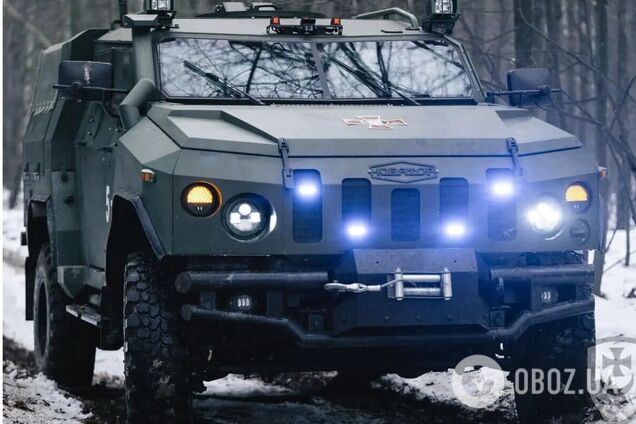 Український бронеавтомобіль 'Новатор' рятує життя бійців на фронті, – Бельбас