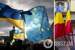'10 лет назад украинцы отдали свой голос за Европу': Румыния поддержала начало переговоров о вступлении Украины в ЕС