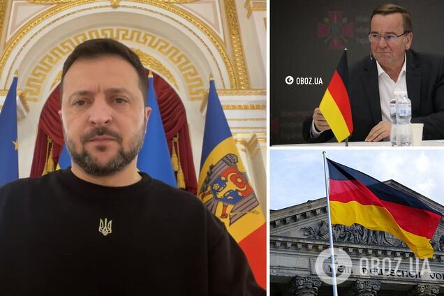 Зеленский поблагодарил Германию