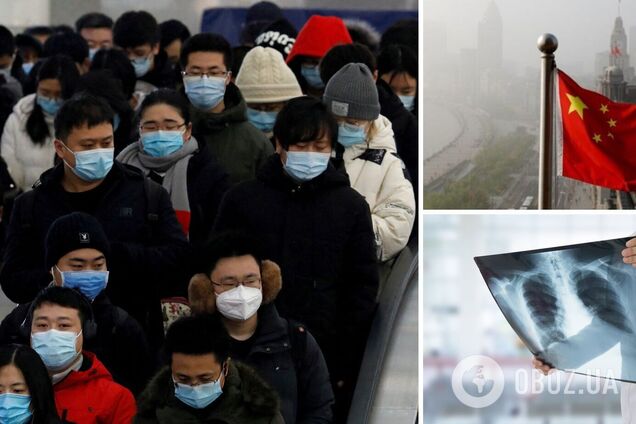 Китаєм шириться невідоме респіраторне захворювання: лікарні переповнені людьми із симптомами 'недіагностованої пневмонії'. Фото і відео