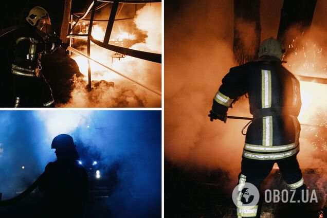 В Киеве произошел пожар в Гидропарке