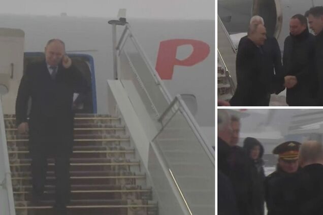 Ні 'особливої' валізи, ні дистанції: мережу здивували кадри візиту Путіна в Мінськ на саміт ОДКБ. Відео 