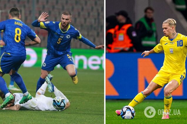 Босния и Герцеговина – Украина: букмекеры назвали фаворита полуфинала плей-офф отбора Евро-2024