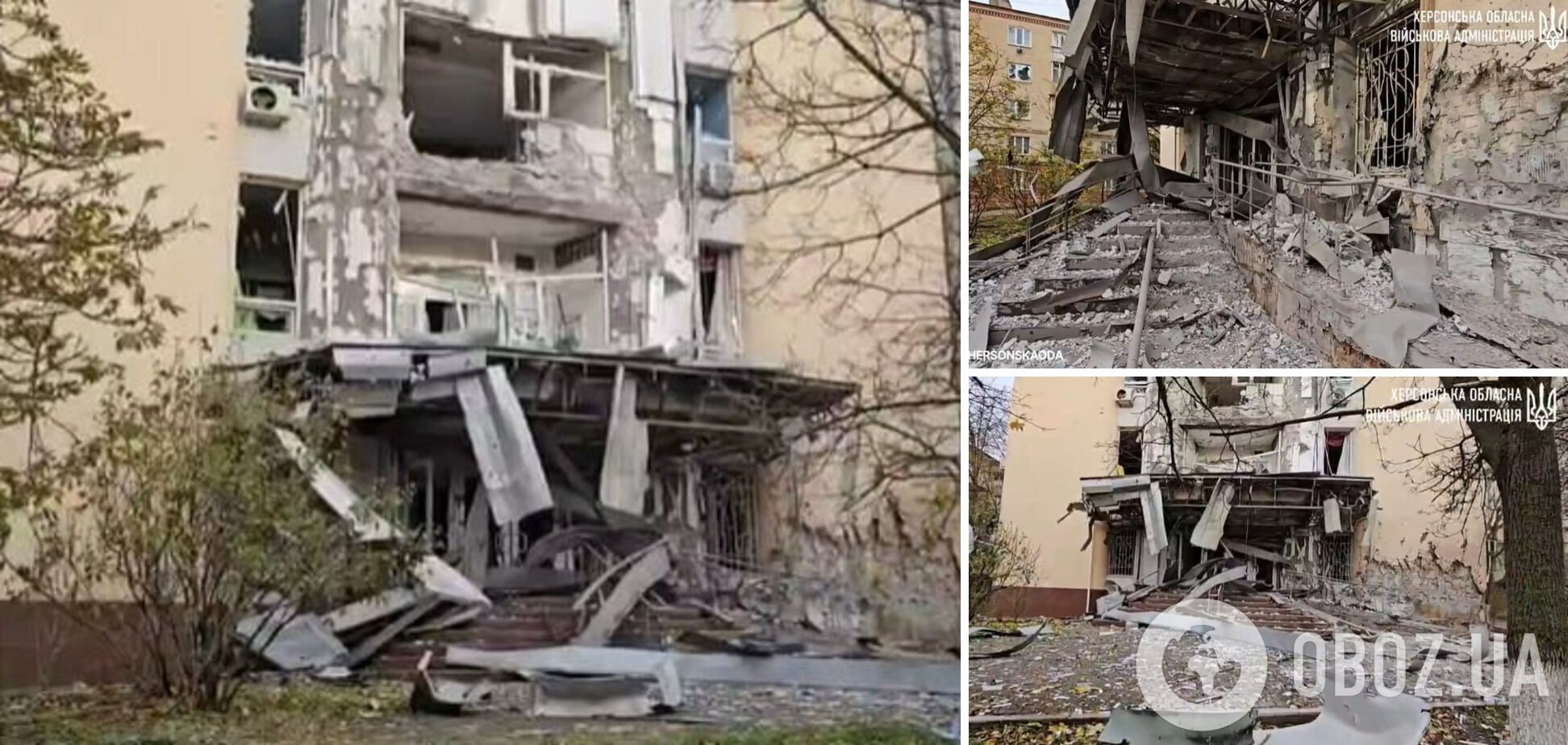 Пряме влучання: війська РФ ударили по дитячій бібліотеці у Херсоні. Відео