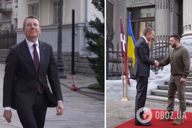 Говорили о вступлении в ЕС и не только: президент Латвии встретился с Зеленским в Киеве. Видео и подробности переговоров