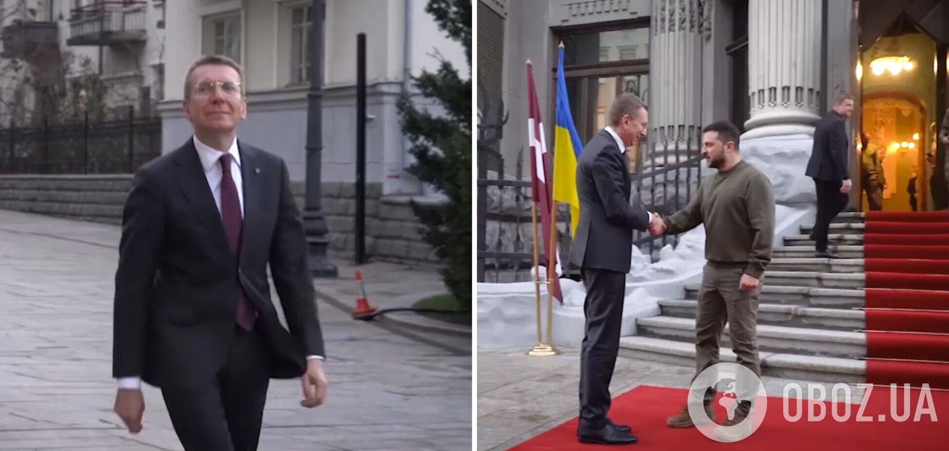 Говорили про вступ в ЄС і не тільки: президент Латвії зустрівся із Зеленським у Києві. Відео і подробиці переговорів