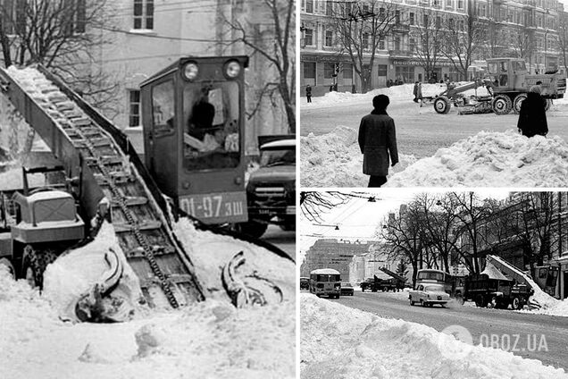 Работа коммунальщиков 50 лет назад