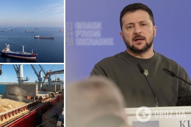 Зеленський: наша позиція принципова: ми вважаємо, що ніхто у світі не має права блокувати вільне мореплавство. Відео