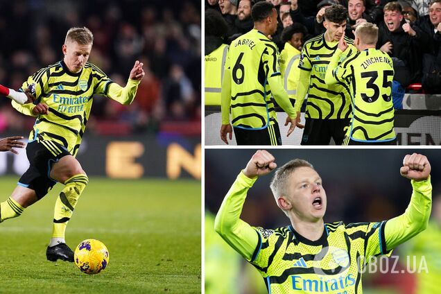 Зінченко створив перемогу для 'Арсеналу', став найкращим футболістом матчу в АПЛ. Відео