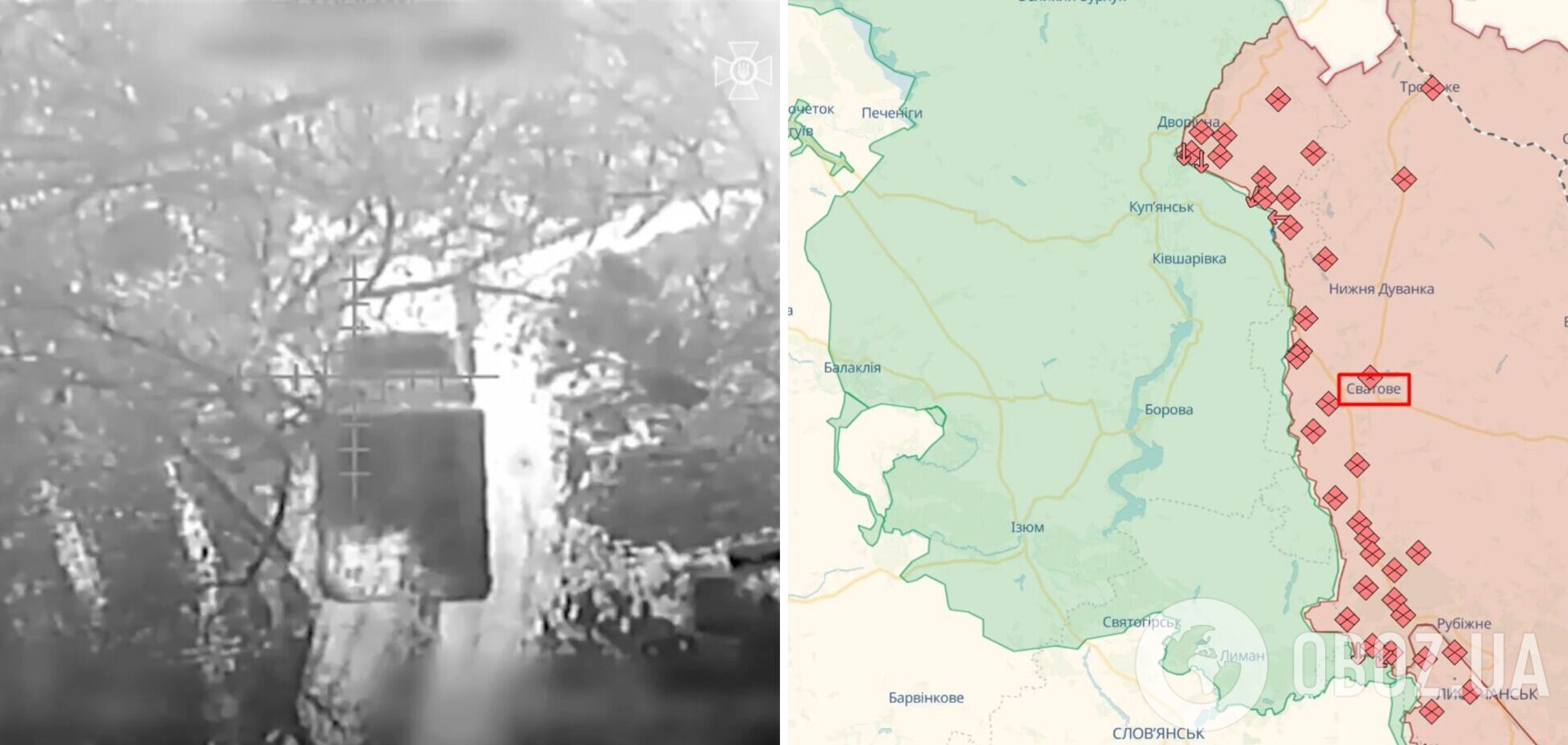 Украинские пограничники уничтожили дронами 5 единиц техники и 2 склада БК врага. Эффектное видео