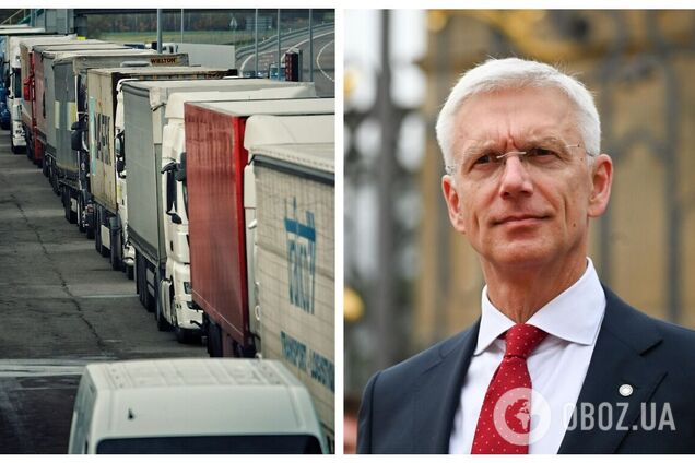 Латвія хоче допомогти Україні розблокувати кордон із Польщею: у МЗС зробили заяву