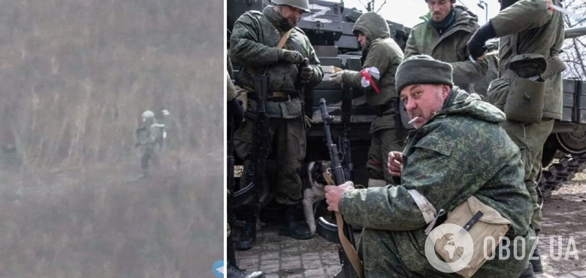 Под Авдеевкой заметили оккупанта-зомби, прострелившего себе руку. Видео