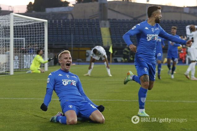 Чемпионат Италии украл гол у футболиста сборной Украины. Видео