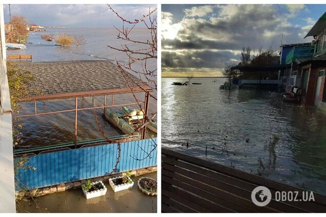 'Кара небесная': Ейск, где живут летчики, бомбившие Мариуполь, затопило наводнение, выпал град. Фото