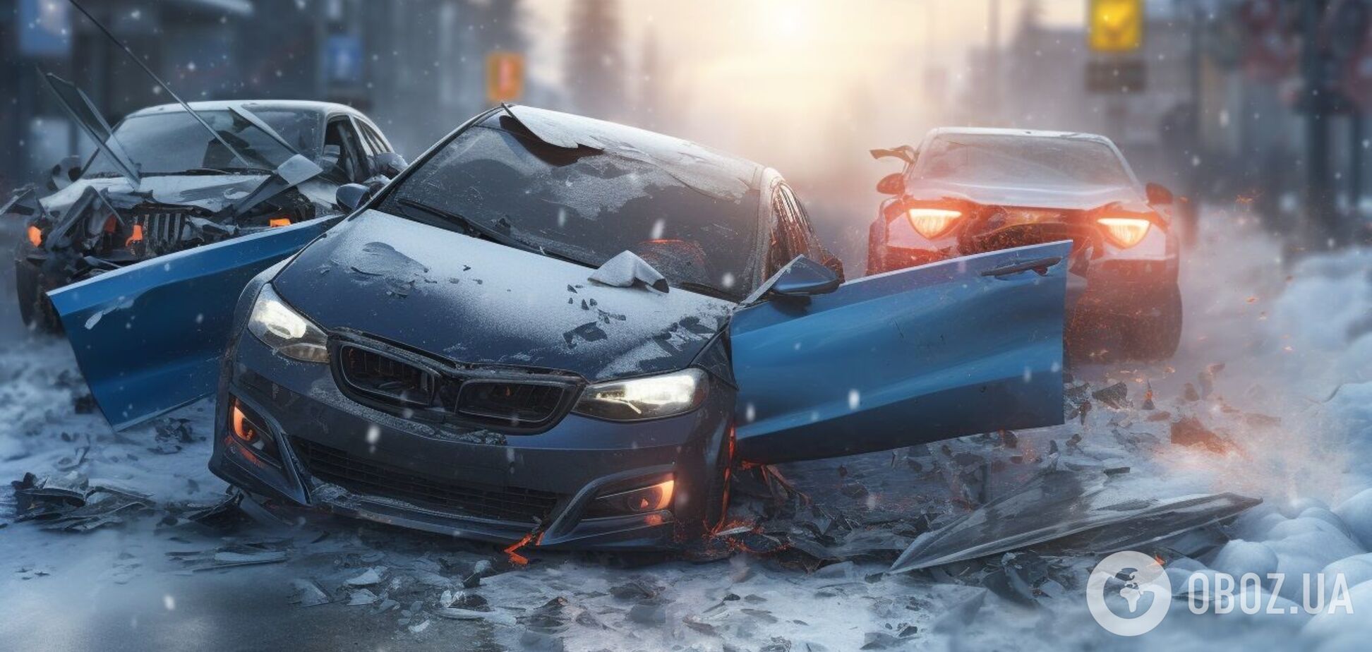 Что делать, чтобы не попасть из-за снегопада в ДТП: инструкция от патрульных