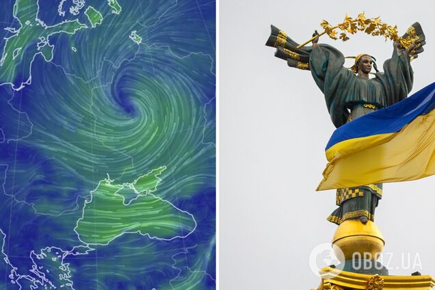 Циклон практично за межами України: прогноз погоди на найближчі дні